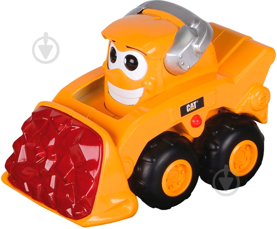 Мини-погрузчик Toy State Маркус CAT 16 см 80412 - фото 1