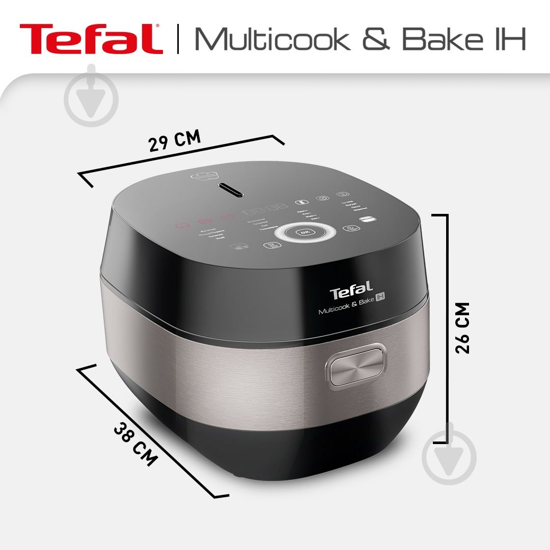 Мультиварка Tefal Multicook & Bake IH RK908A34 - фото 3