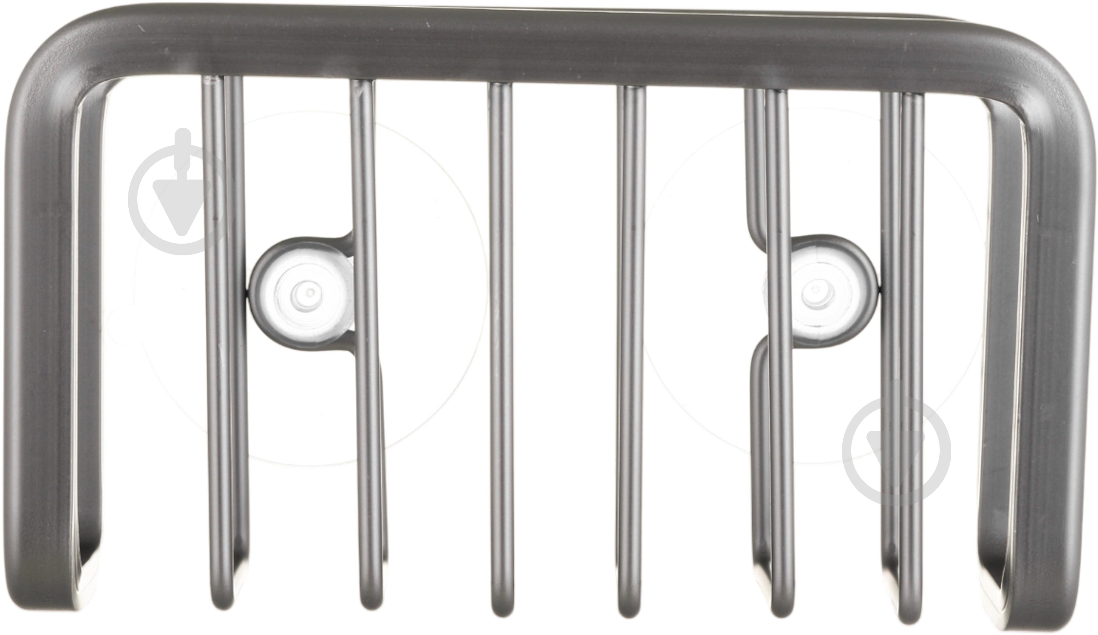 Органайзер для губки Flamberg Premium Sinky 15x5,2x8,4 см серый S-E804278P - фото 2 Органайзер для губки Flamberg Premium Sinky 15x5,2x8,4 см серый S-E804278P - фото 2