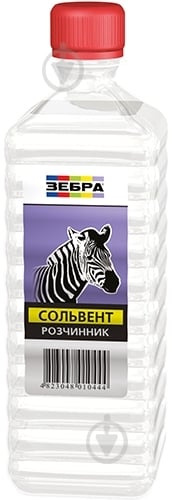 Розчинник Сольвент ZEBRA 0,5 л - фото 1
