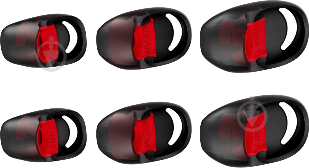 Гарнитура игровая HyperX Cloud Buds red/black (HEBBXX-MC-RD/G) - фото 4