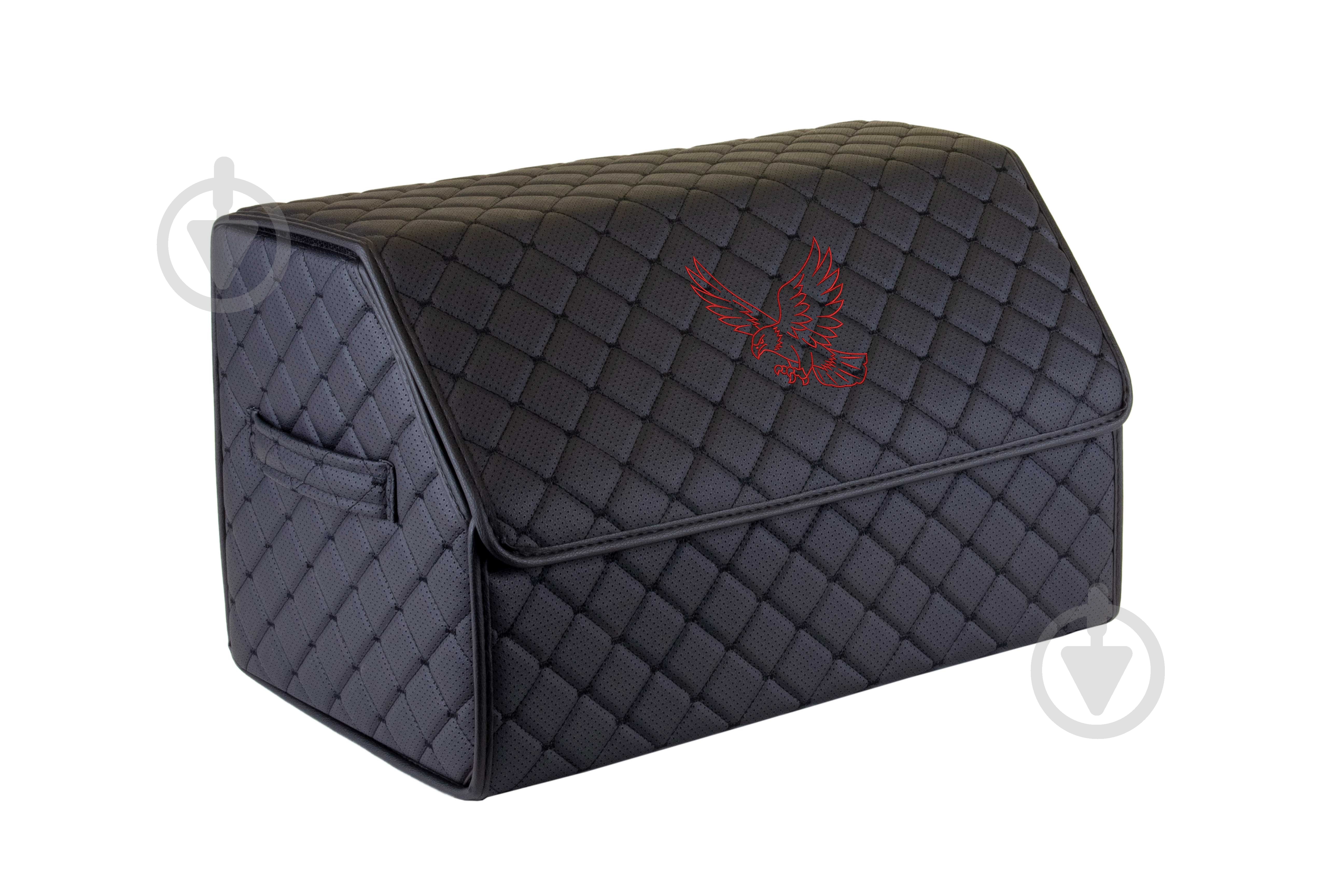 Сумка автомобильная ECO M 30x30x50 см Орел EVAtech черный - фото 1