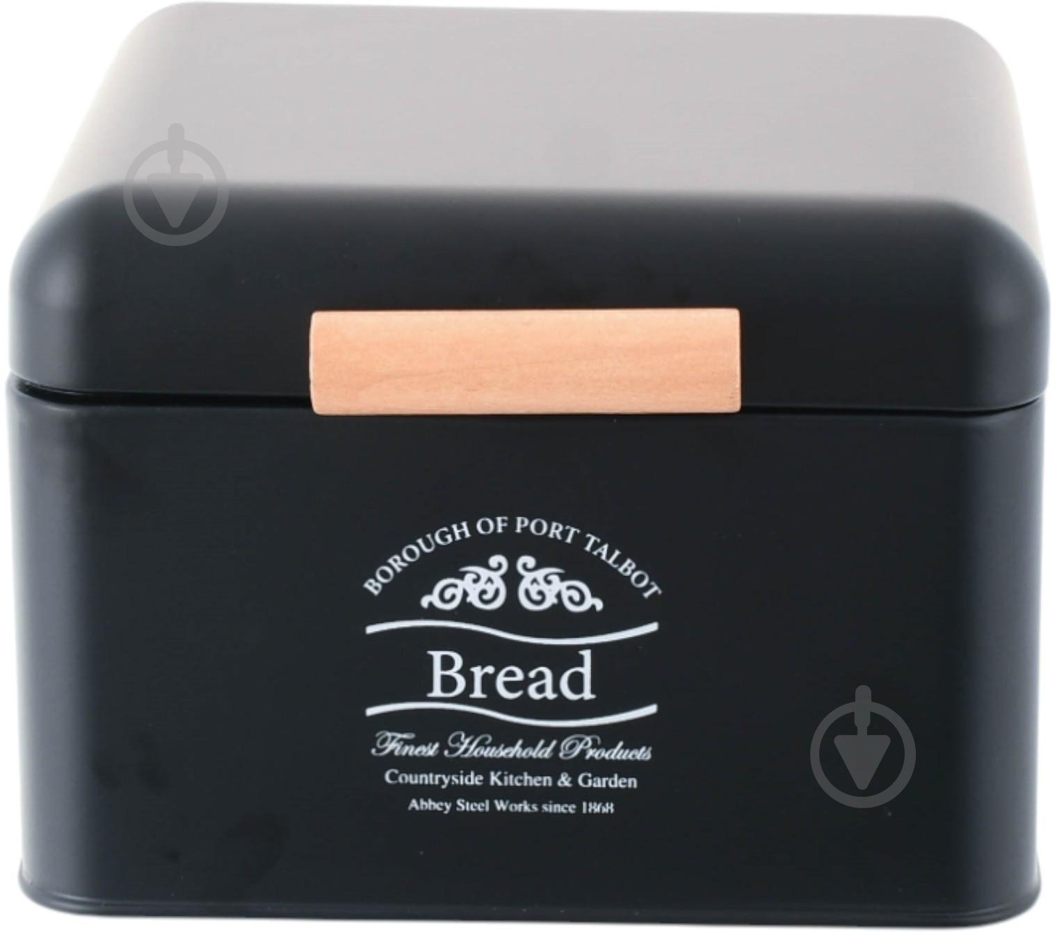 Хлебница Flamberg Premium Civico 20,1x20,1x14,2 см черный - фото 2