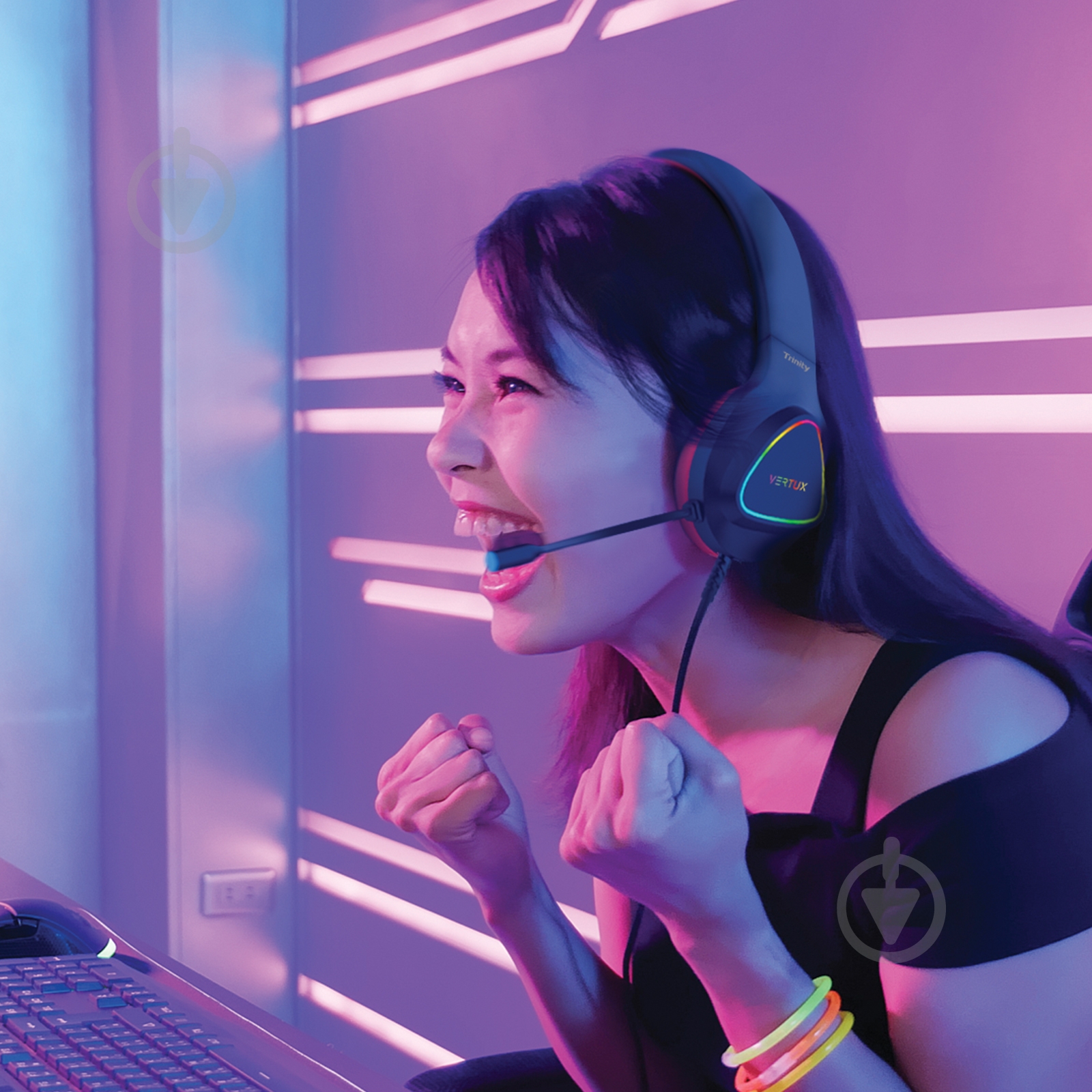 Наушники Vertux Trinity 7.1 Mini Jack 3.5 мм (trinity.red) - фото 2 Наушники Vertux Trinity 7.1 Mini Jack 3.5 мм (trinity.red) - фото 2