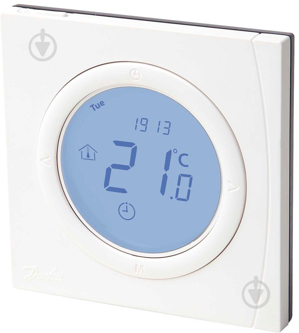 Терморегулятор Danfoss BasicPlus2 WT-P 5-35, электронный, программируемый, 230V, 86 х 86мм, In-Wall, б 088U0625 - фото 1