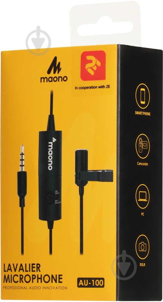 Микрофон 2E Maono BY 2E-ML010 - фото 3 Микрофон 2E Maono BY 2E-ML010 - фото 3