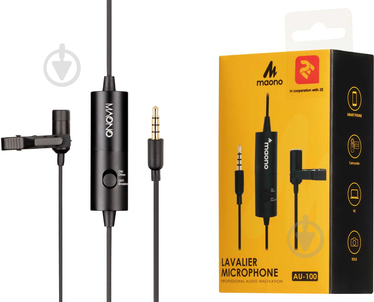 Микрофон 2E Maono BY 2E-ML010 - фото 2 Микрофон 2E Maono BY 2E-ML010 - фото 2