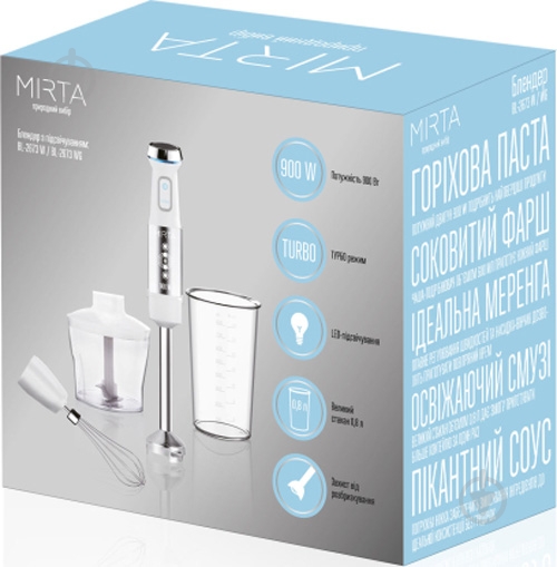 Блендер погружной Mirta BL-2673W - фото 2 Блендер погружной Mirta BL-2673W - фото 2