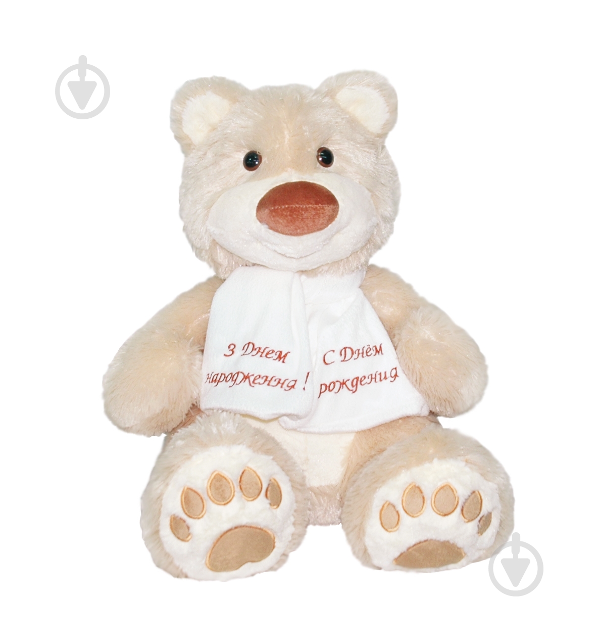 Мягкая игрушка Тигрес Мишка Мемедик 30 см кремовый - фото 1 Мягкая игрушка Тигрес Мишка Мемедик 30 см кремовый - фото 1