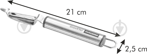 Овощечистка Tescoma GrandCHEF 21 см 428232 - фото 2