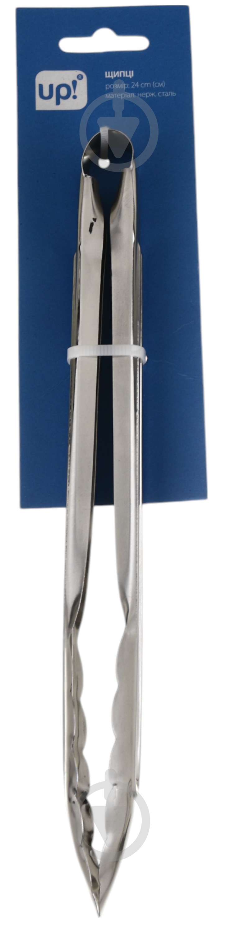 Щипцы UP! (Underprice) 24 см нержавеющая сталь - фото 3