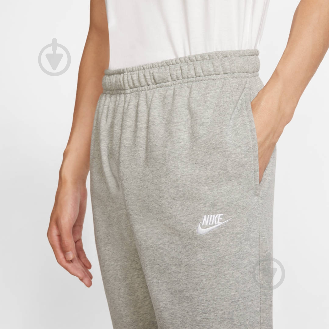 Брюки Nike M NSW CLUB JGGR FT BV2679-063 р. 2XL серый - фото 5