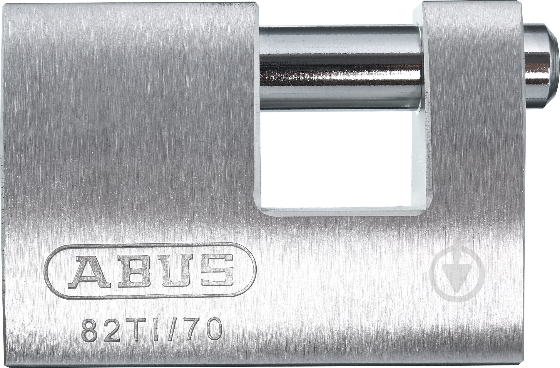 Замок навесной Abus 82ti/70 полузакрытый (пальцевый) - фото 1