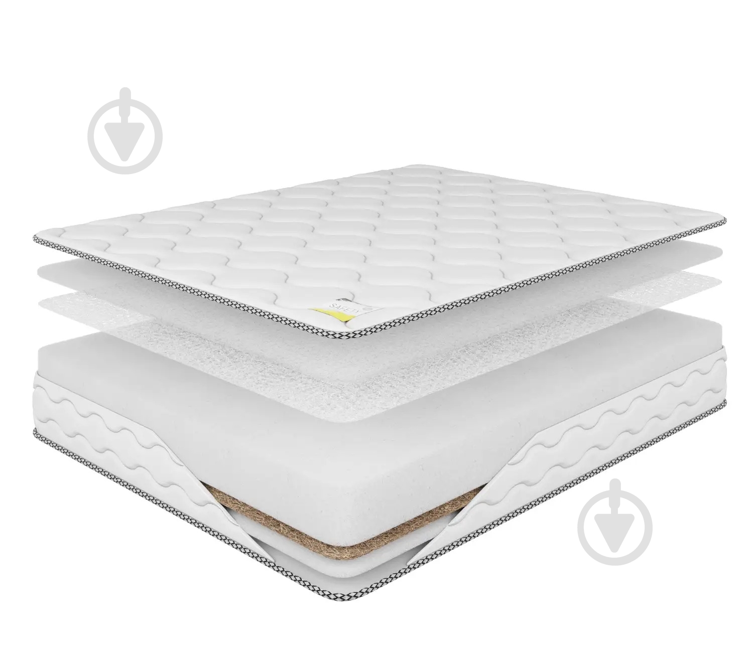 Матрас беспружинный SAFETY Nikelly 80x190 см - фото 1