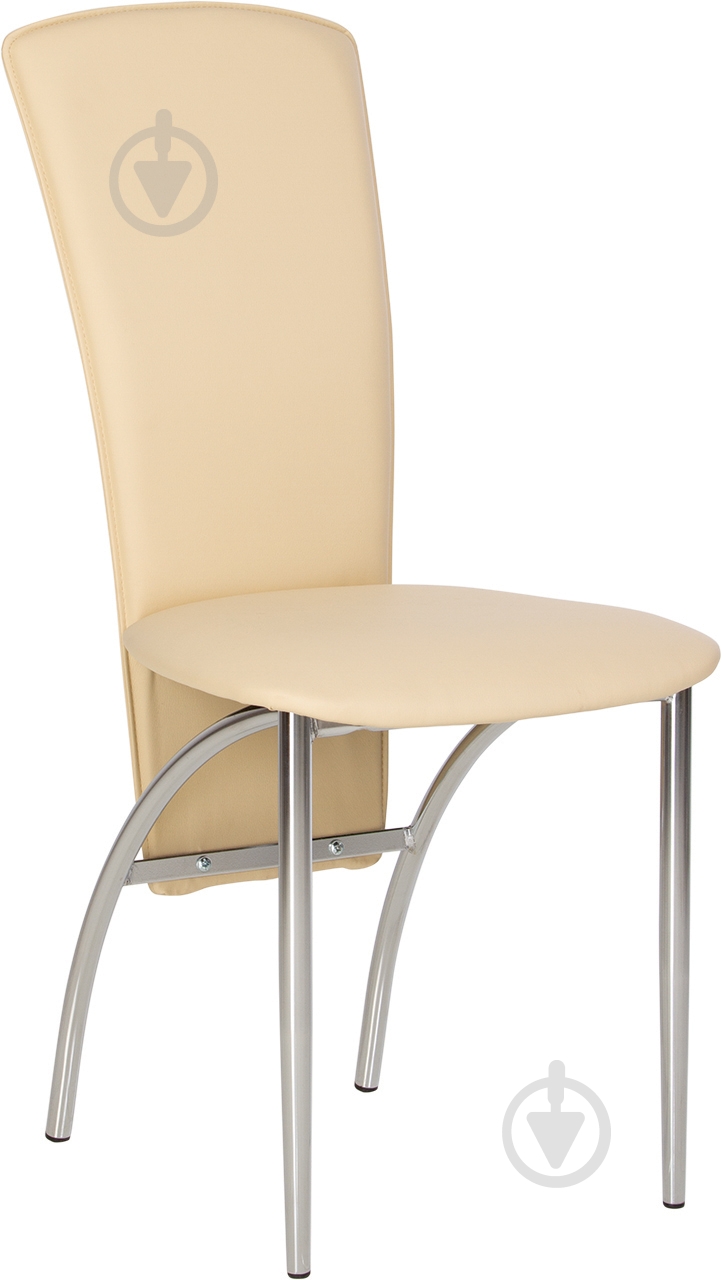Стул обеденный Nowy Styl AMELY CHROME (BOX) (CH) V-18 хром/молочный - фото 1