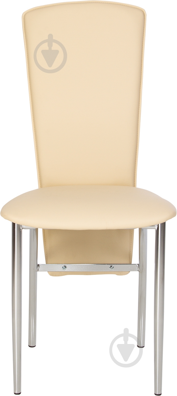 Стул обеденный Nowy Styl AMELY CHROME (BOX) (CH) V-18 хром/молочный - фото 4