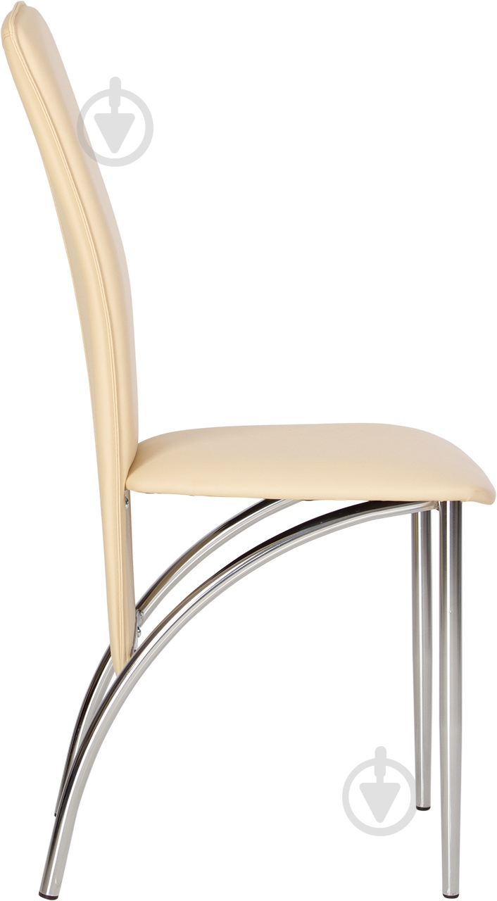 Стул обеденный Nowy Styl AMELY CHROME (BOX) (CH) V-18 хром/молочный - фото 5