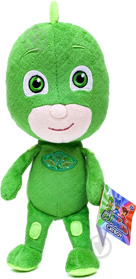 Мягкая игрушка PJ Masks Гекко 20 см салатовый - фото 1