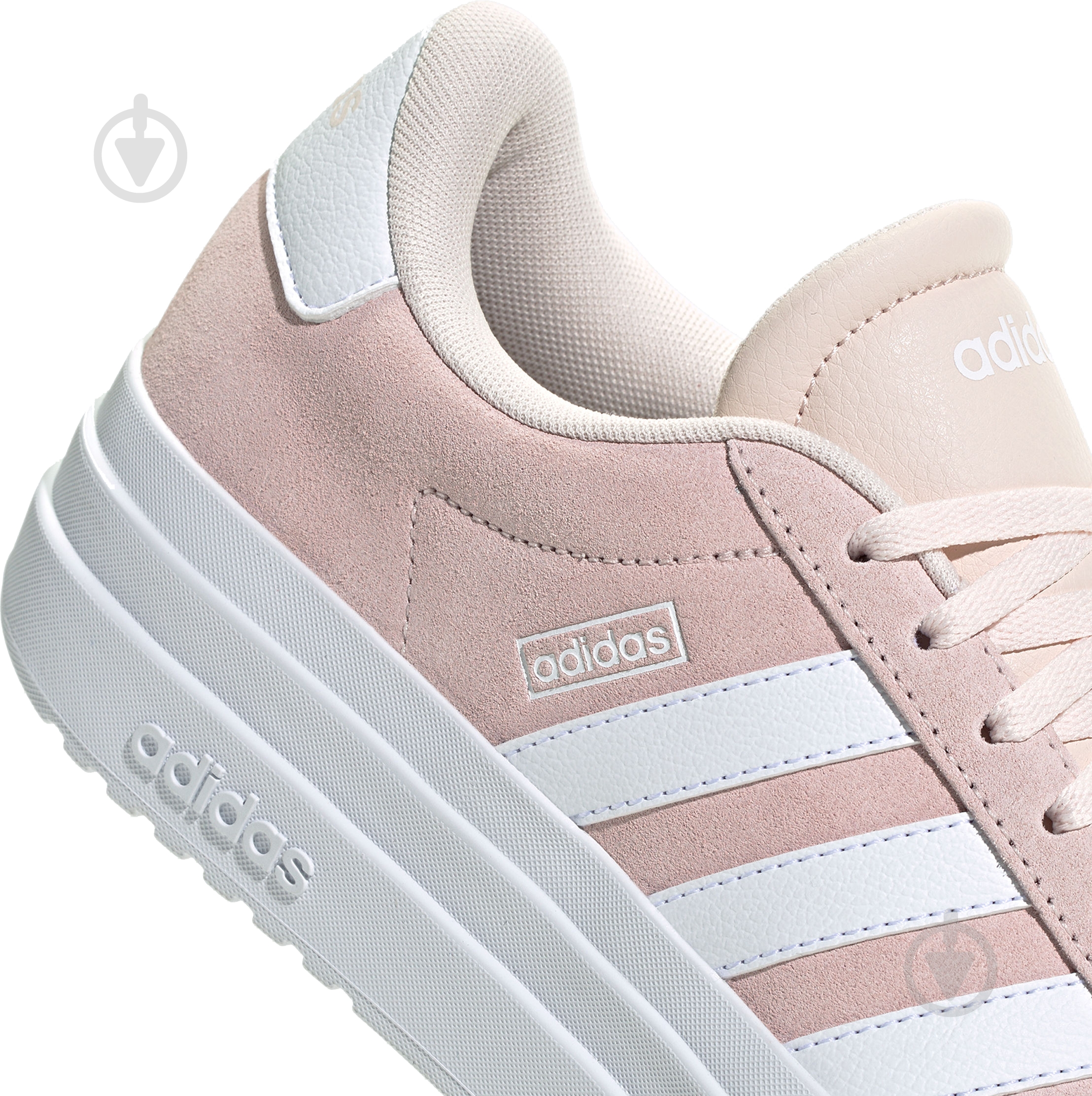 Кроссовки женские демисезонные Adidas VL COURT BOLD IH9996 р.36 розовые - фото 6