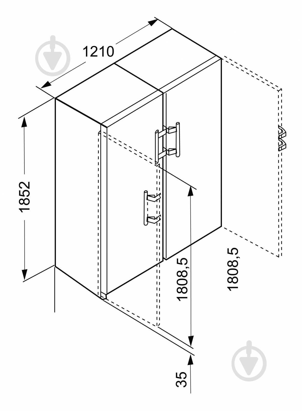 Холодильник Liebherr SBS 7242 - фото 8