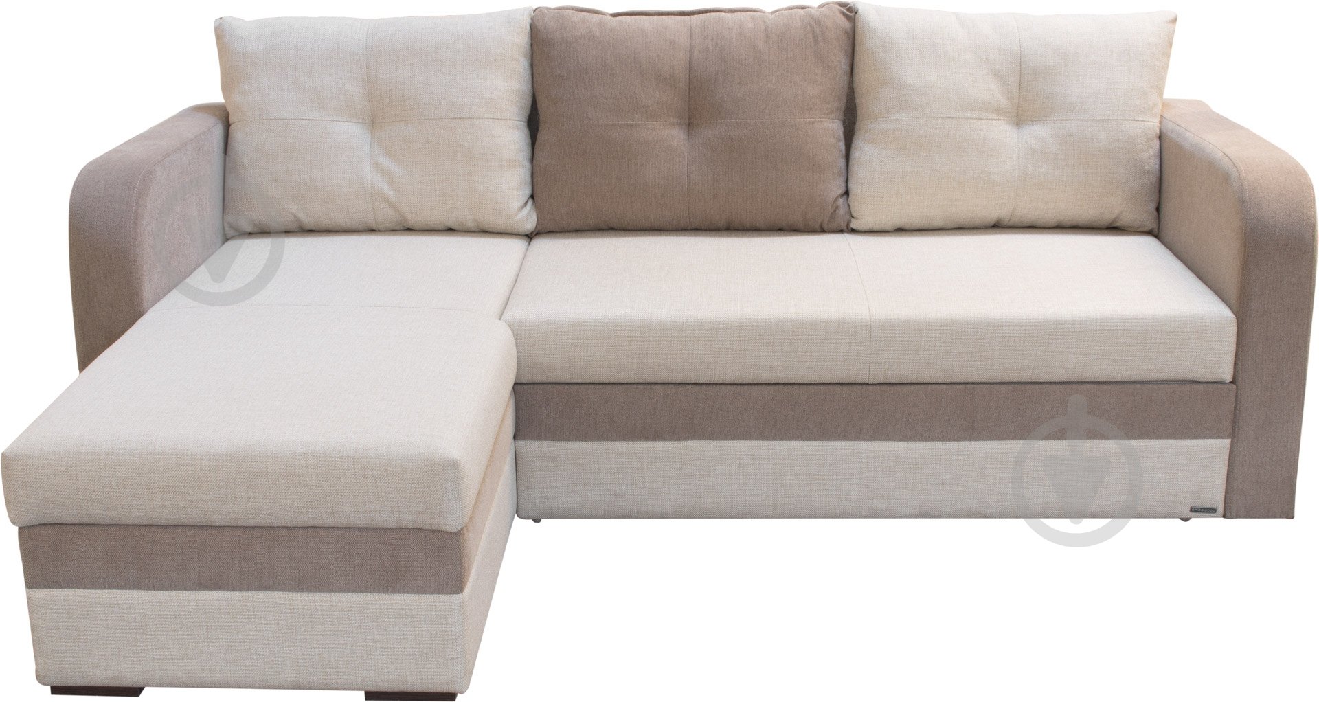 Диван угловой Embawood Новара бежевый 2290x1550x740 мм - фото 1 Диван угловой Embawood Новара бежевый 2290x1550x740 мм - фото 1