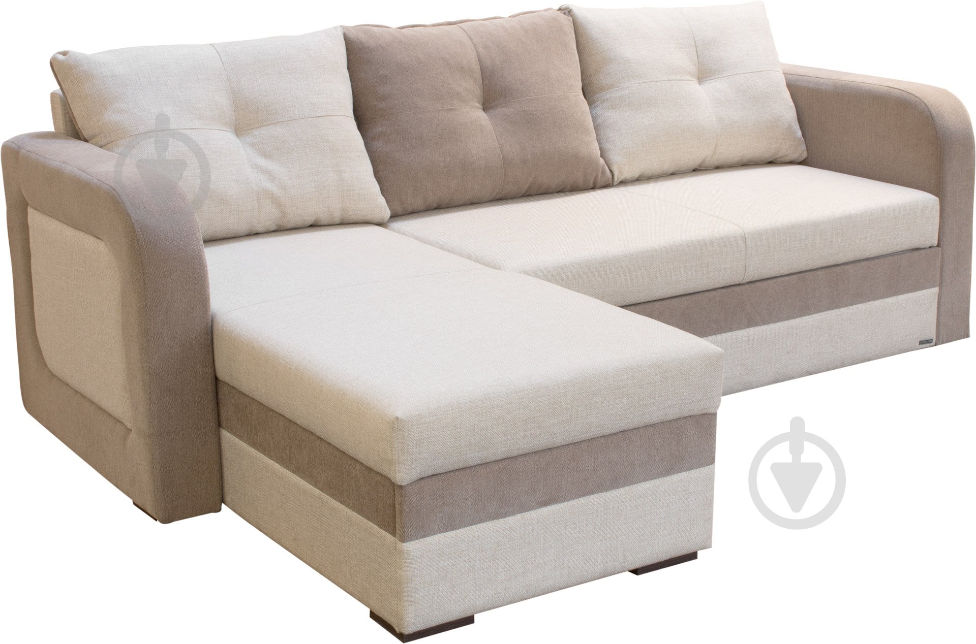 Диван угловой Embawood Новара бежевый 2290x1550x740 мм - фото 4 Диван угловой Embawood Новара бежевый 2290x1550x740 мм - фото 4