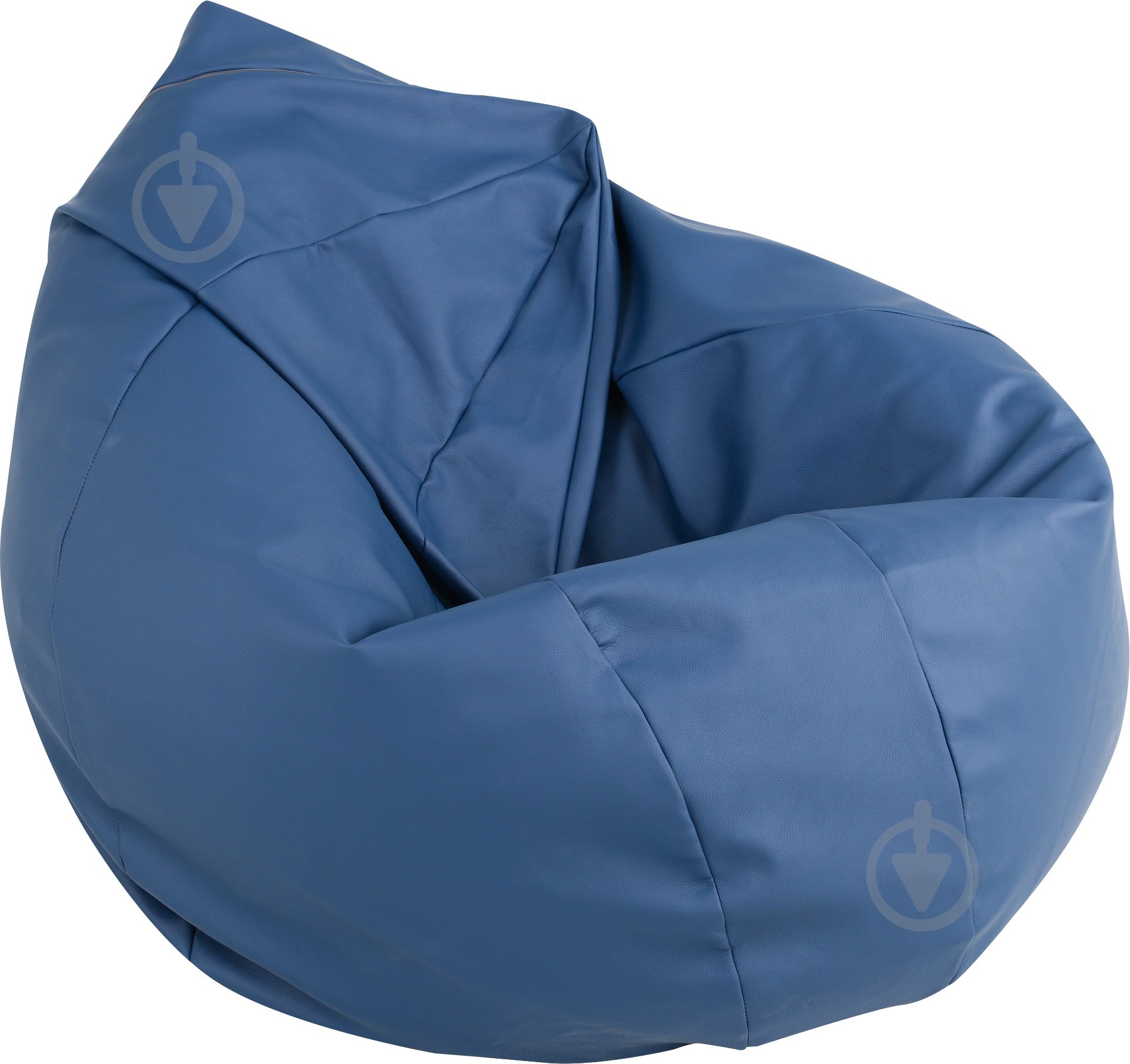 Кресло-мешок Марбет Soft №09 L 230 л синий - фото 1