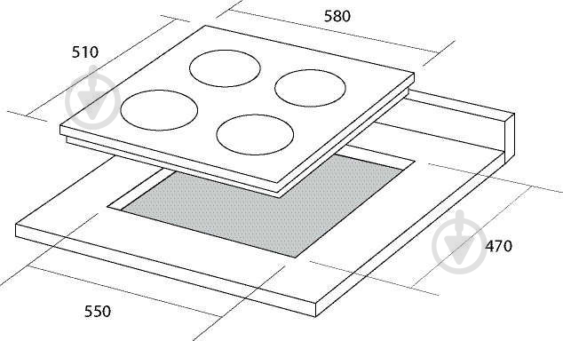 Варочная поверхность газовая Pyramida PF 640 STEL-E/A BLACK - фото 10