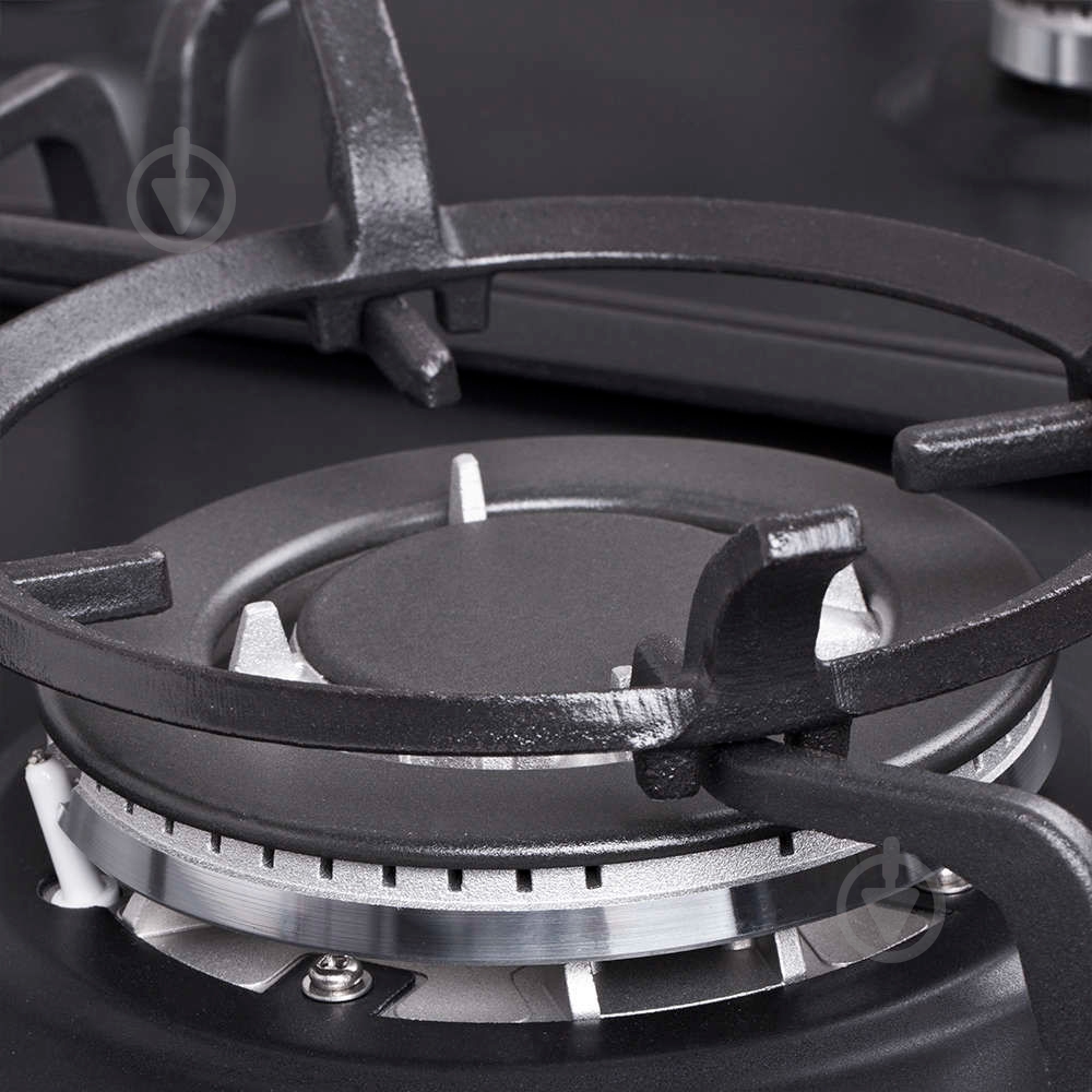 Варочная поверхность газовая Pyramida PF 640 STEL-E/A BLACK - фото 7