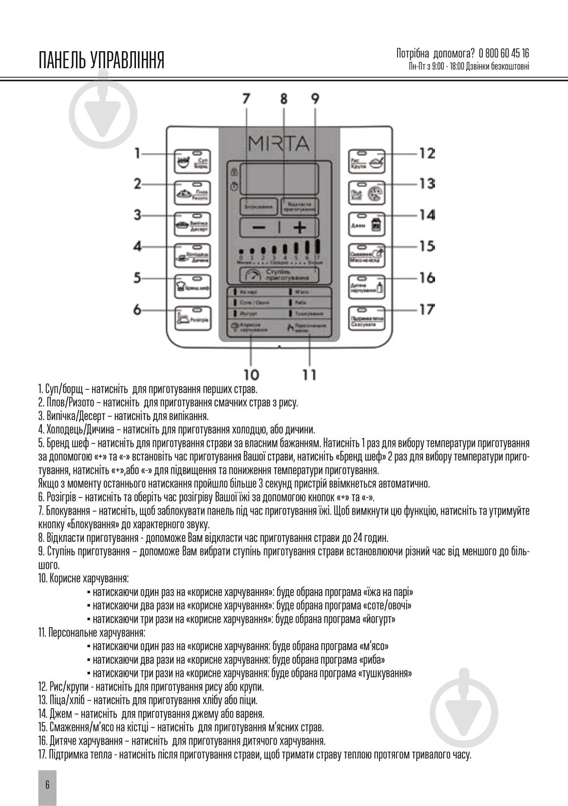 Скороварка Mirta MC-2251 - фото 17