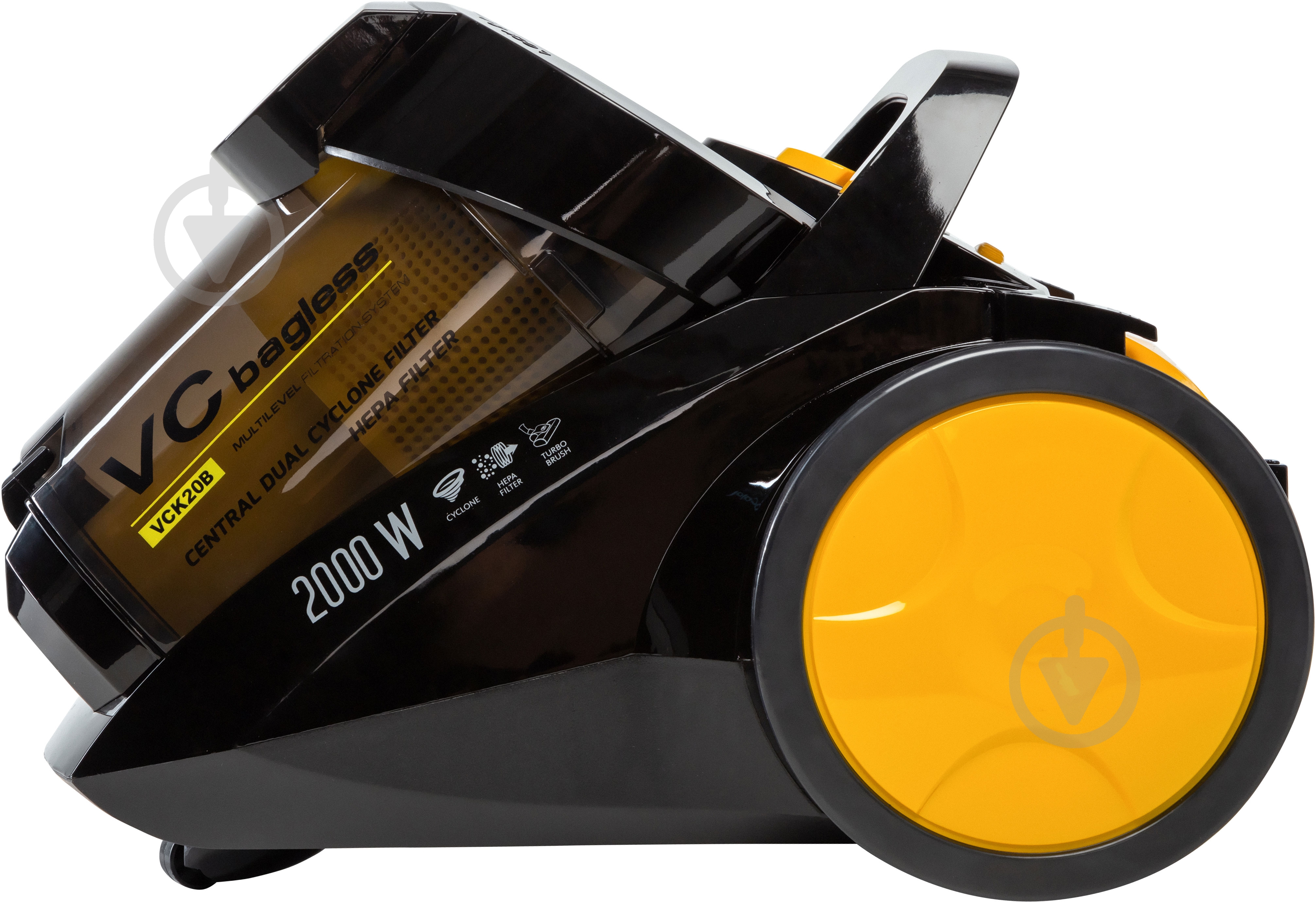 Пылесос Mirta без мешка VCK20B black - фото 6 Пылесос Mirta без мешка VCK20B black - фото 6