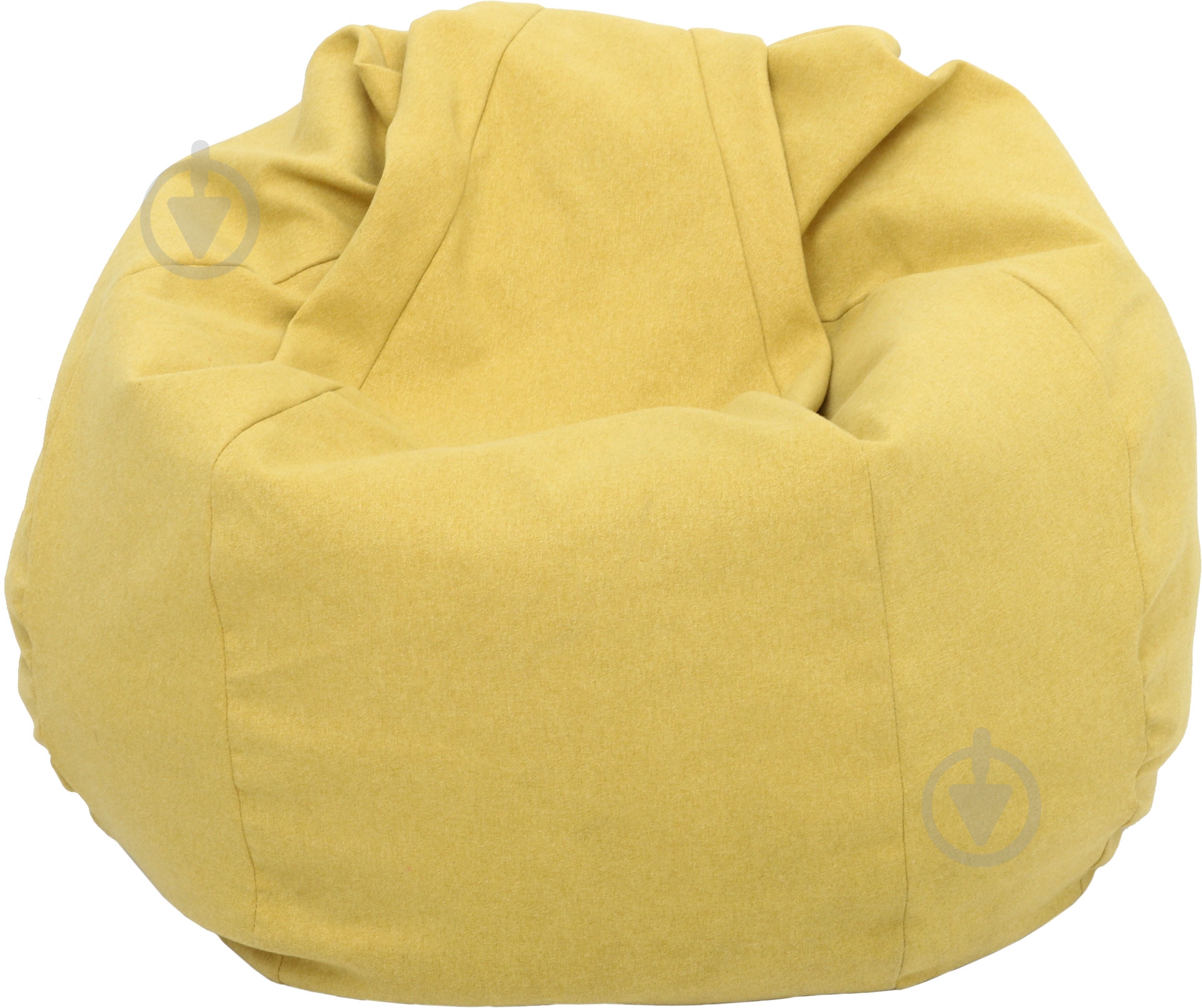 Кресло-мешок Марбет Malaga №14 L 230 л желтый - фото 2