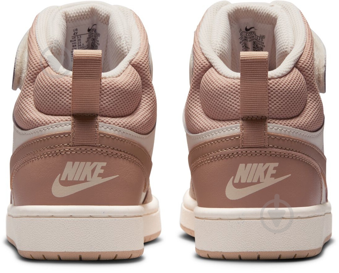 Кроссовки Nike Court Borough Mid 2 CD7782-125 р.37,5 - фото 6