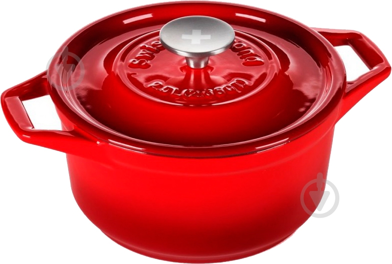 Кастрюля Swiss Diamond 20 см Prestige Cast PC1020cR - фото 1