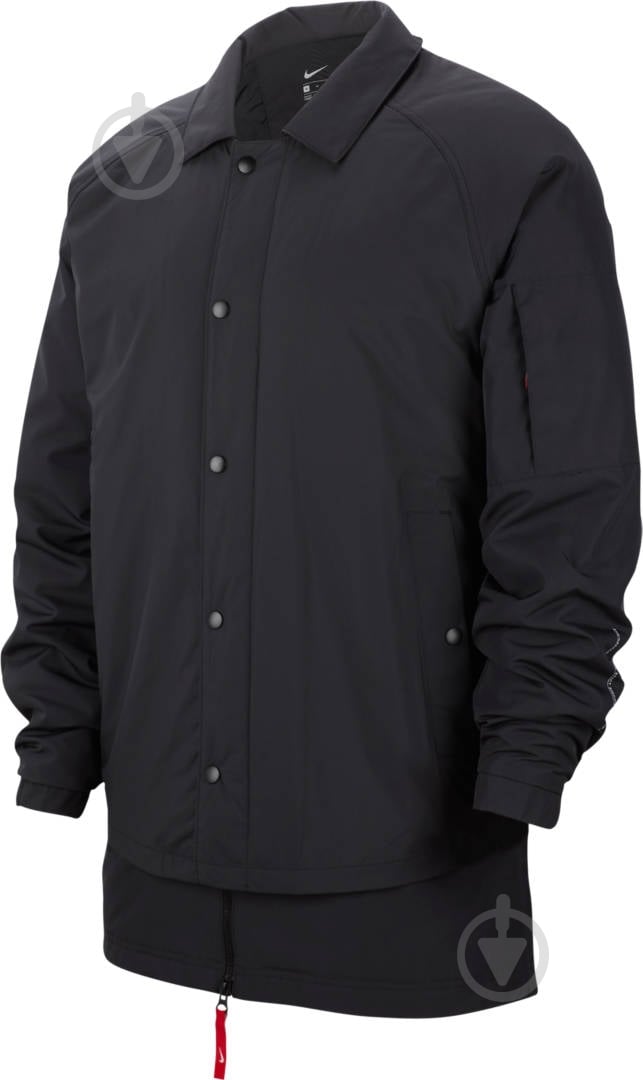 Пуховик мужской Nike KYRIE M NK JKT PROTECT BV9299-010 р.XXL черный - фото 1