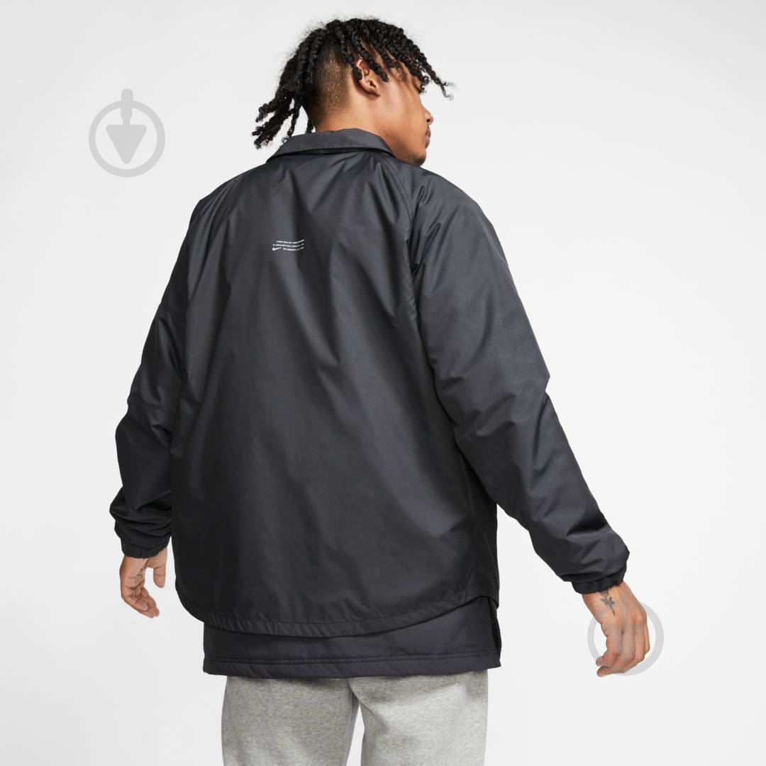 Пуховик мужской Nike KYRIE M NK JKT PROTECT BV9299-010 р.XXL черный - фото 4