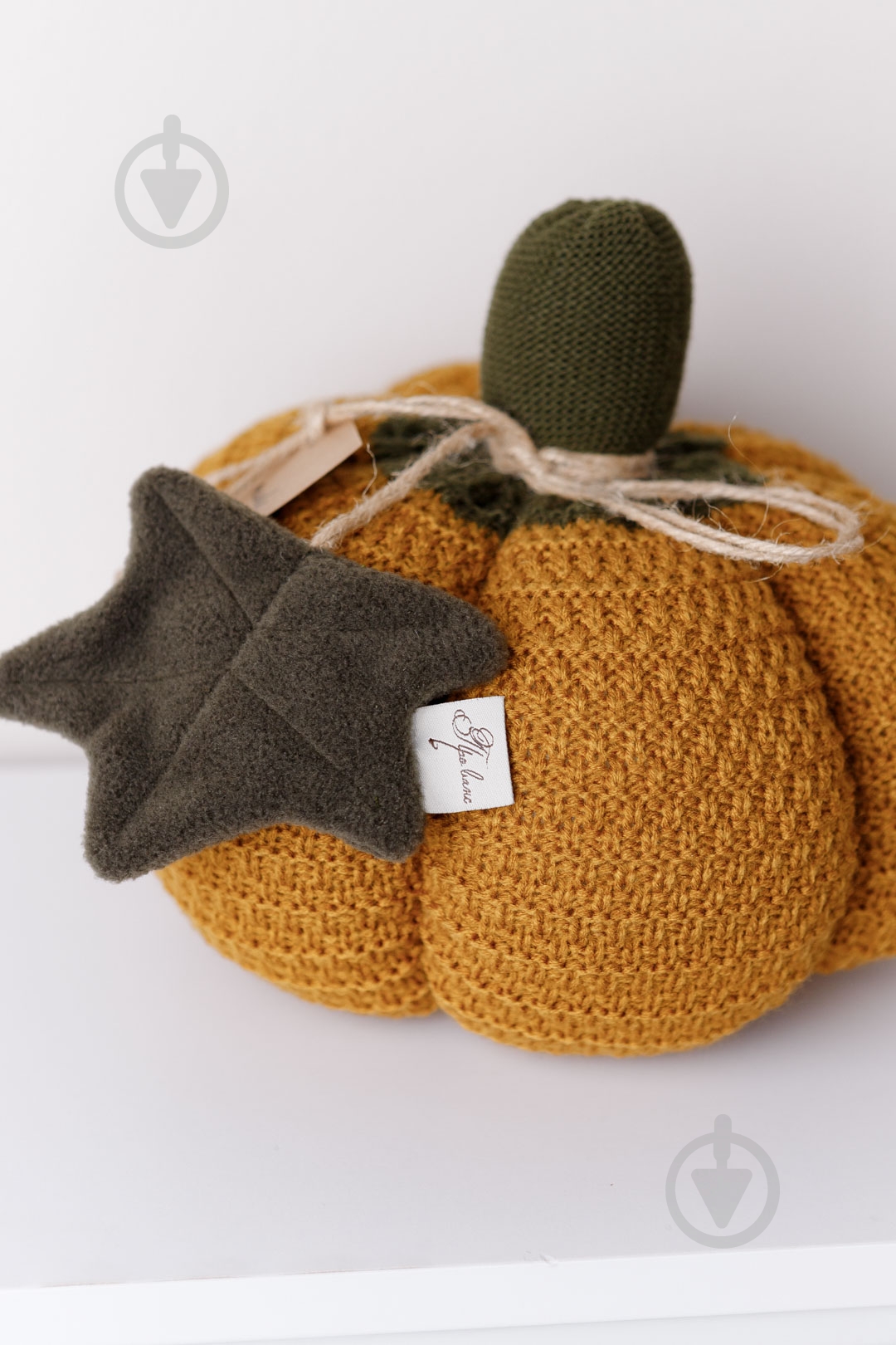 Декоративное изделие "Pumpkin" Охра Dх25 см Прованс - фото 3 Декоративное изделие "Pumpkin" Охра Dх25 см Прованс - фото 3
