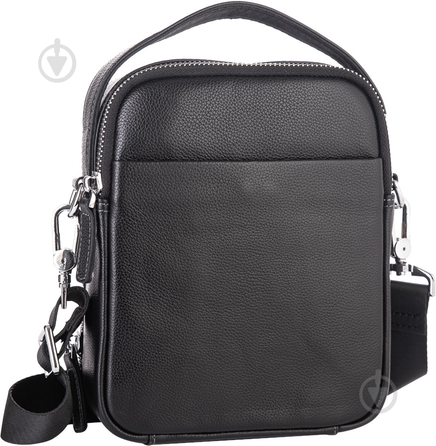 Сумка-мессенджер мужская Tiding Bag M711-2A черный - фото 1 Сумка-мессенджер мужская Tiding Bag M711-2A черный - фото 1