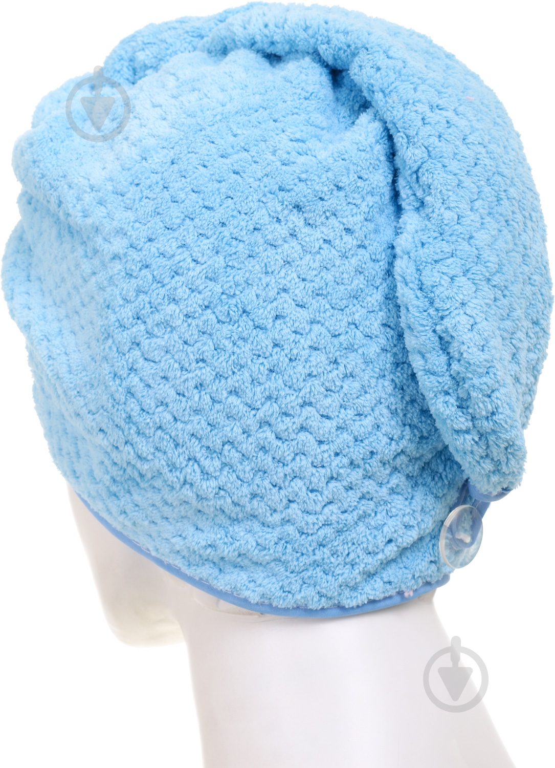 Чалма Solid 25x65 см голубой Luna - фото 3 Чалма Solid 25x65 см голубой Luna - фото 3