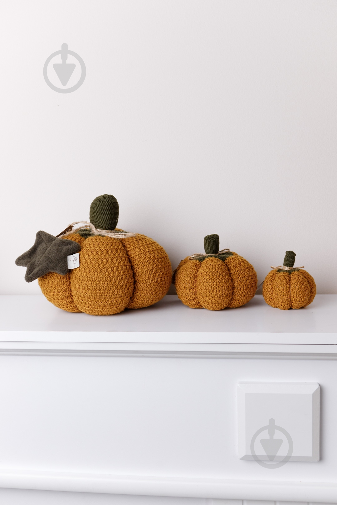 Декоративний виріб "Pumpkin" Охра Dх9 см Прованс - фото 2 Декоративний виріб "Pumpkin" Охра Dх9 см Прованс - фото 2