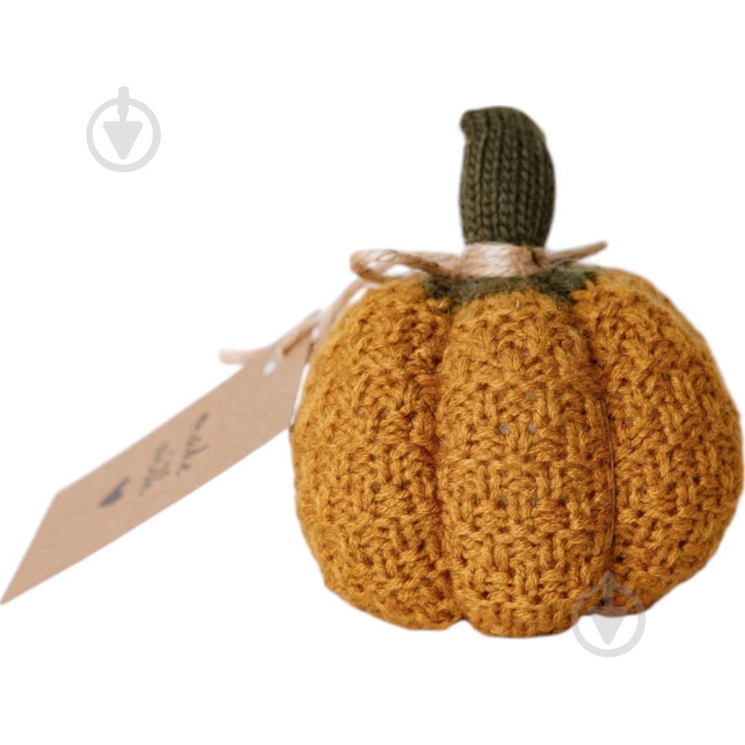 Декоративний виріб "Pumpkin" Охра Dх9 см Прованс - фото 1 Декоративний виріб "Pumpkin" Охра Dх9 см Прованс - фото 1