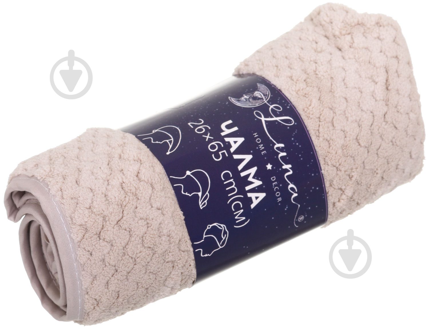 Чалма Solid 25x65 см мокко Luna - фото 4