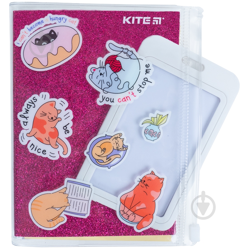 Блокнот 80 лист. Pink cats K22-462-1 KITE - фото 6