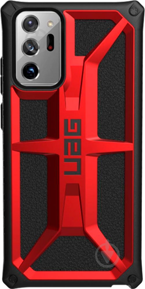 Чехол UAG для Galaxy Note 20 Ultra Monarch, Crimson (212201119494) - фото 1