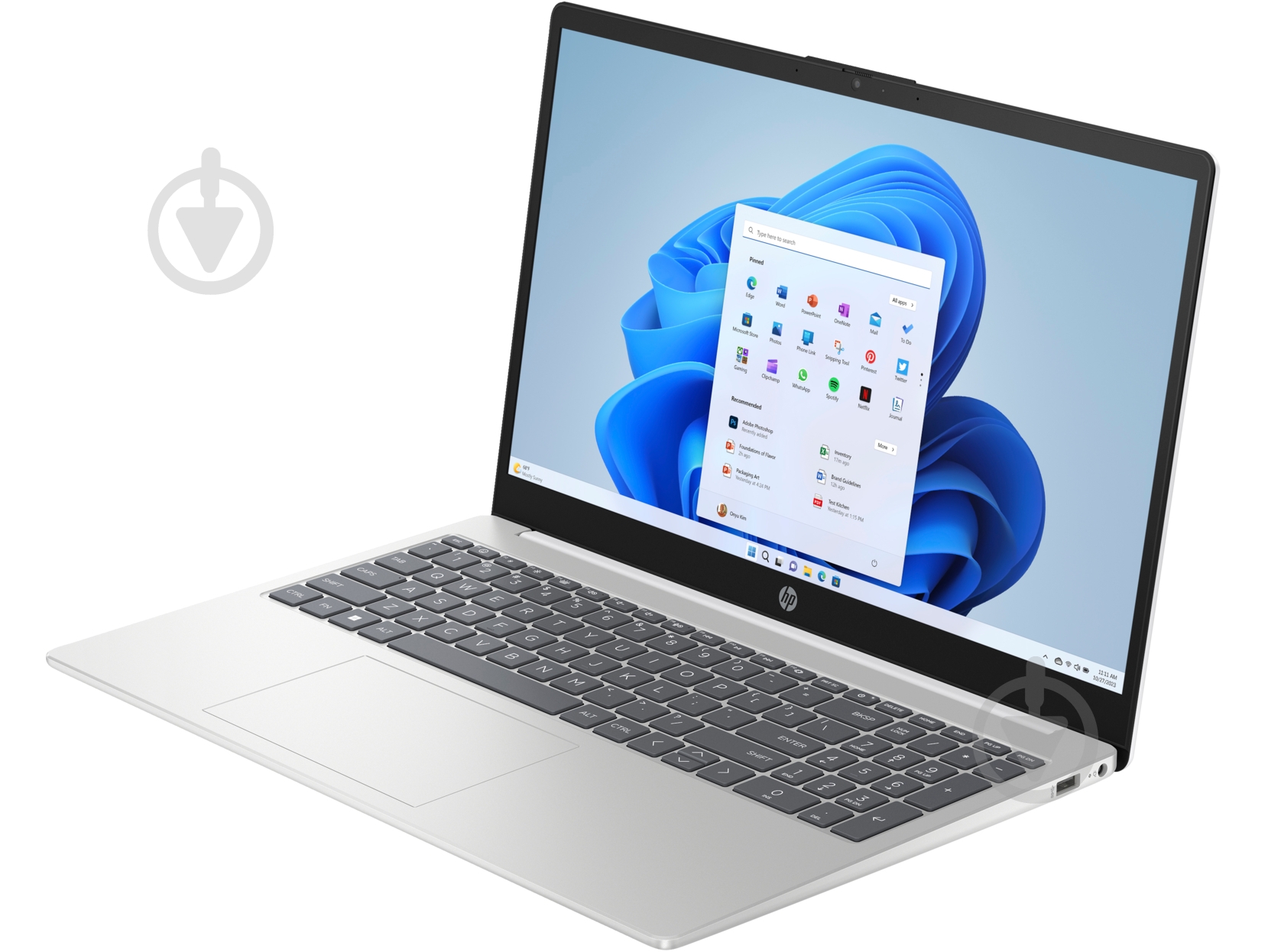 Ноутбук HP 15-fd1067ua 15,6" (B23CTEA) white - фото 3