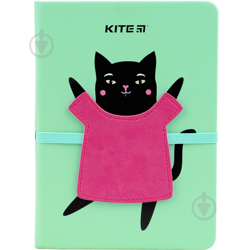 Блокнот В6 96 лист. Green cat K22-464-2 KITE - фото 1