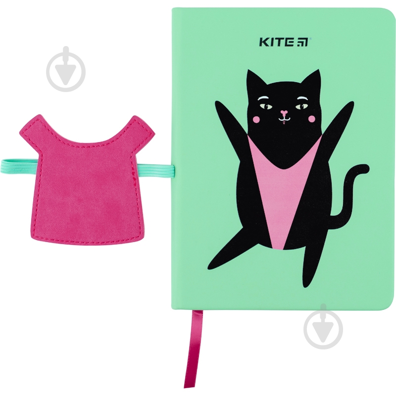 Блокнот В6 96 лист. Green cat K22-464-2 KITE - фото 4