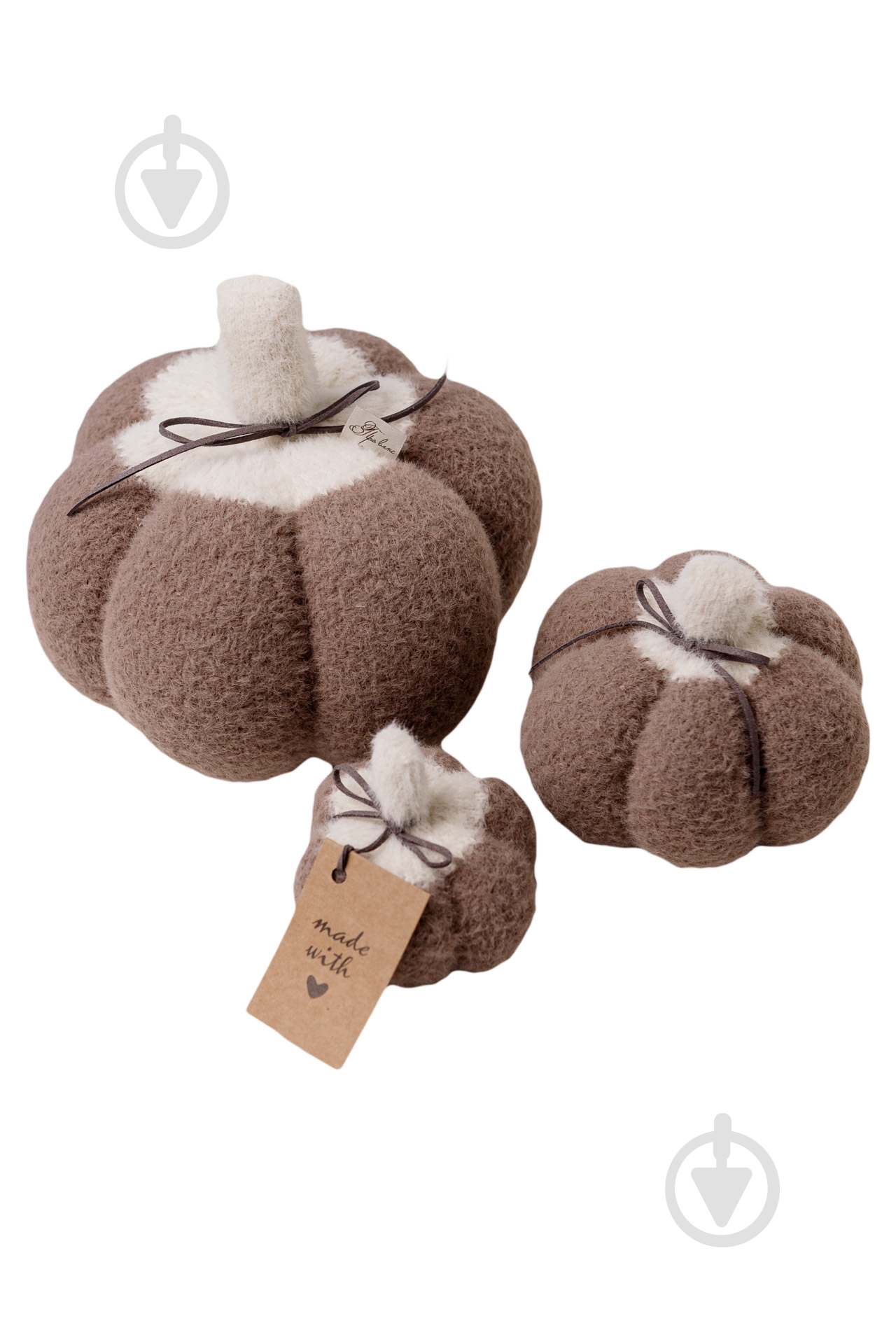 Декоративное изделие "Гарбузяшка" Тауп Dх25 см 25 см тауп Прованс - фото 3