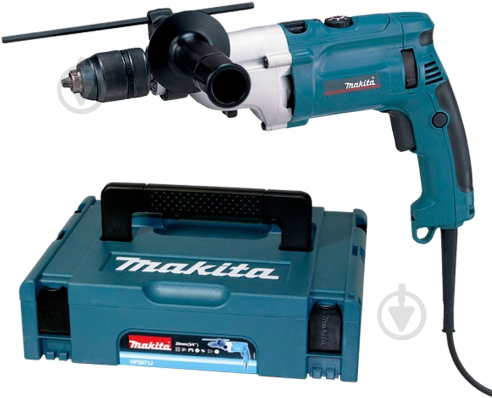 Дрель ударная Makita HP2071 - фото 2