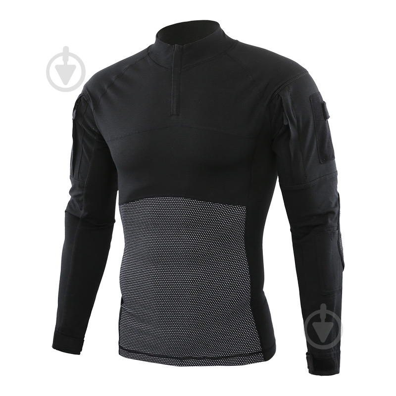 Рубашка ESDY тактическая UBACS р.2XL [019] Black - фото 1